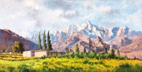 Tahir Bilal Ummi, 18 x 36 Inch, Oil on Canvas, Landscape Painting, AC-TBL-063